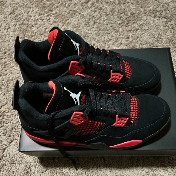 Brand new never worn Jordan what the 4’s Size 11 - Jordan 4 Retro Mid Midnight Navy Brand New Never  main image 4